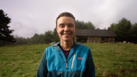 Maria Farré, biologist and AEGM-UIMLA International Mountain Leader
